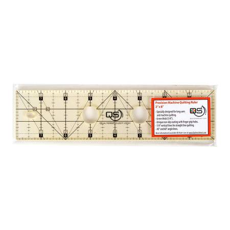 Quilters Select Precision Machine Quilting Ruler 2 by 8 QS-RUL2X8